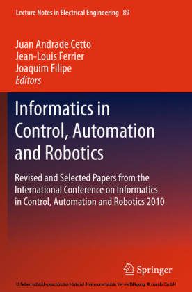 Informatics in Control, Automation and Robotics