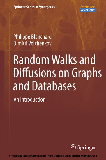 Random Walks and Diffusions on Graphs and Databases main product photo