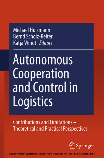 Autonomous Cooperation and Control in Logistics main product photo