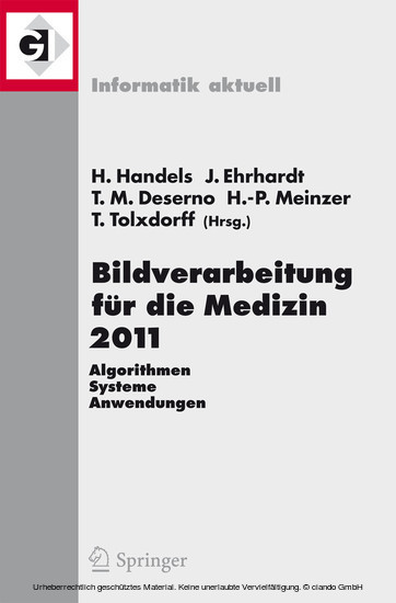 Bildverarbeitung für die Medizin 2011 main product photo