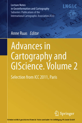Advances in Cartography and GIScience. Volume 2. Vol.2