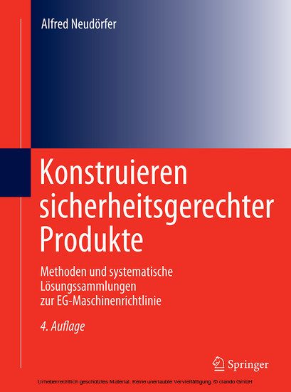 Konstruieren sicherheitsgerechter Produkte main product photo