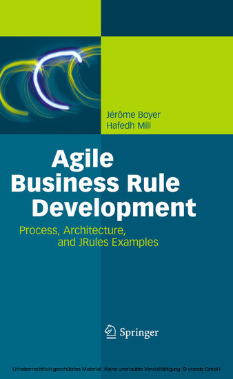 Agile Business Rule Development main product photo