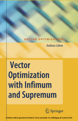 Vector Optimization with Infimum and Supremum