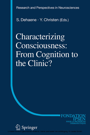 Characterizing Consciousness: From Cognition to the Clinic? main product photo