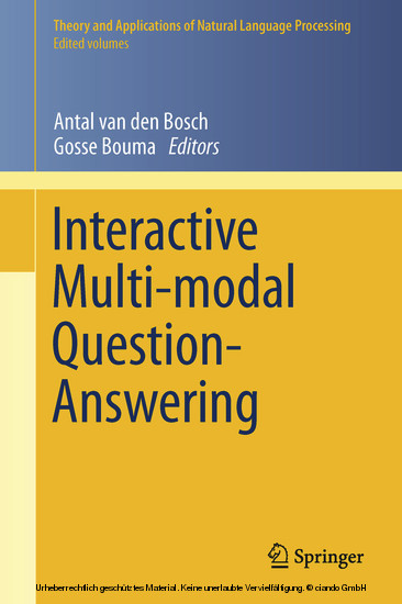 Interactive Multi-modal Question-Answering main product photo