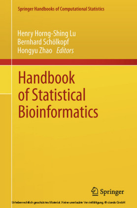 Handbook of Statistical Bioinformatics