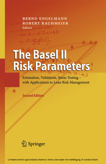 The Basel II Risk Parameters main product photo