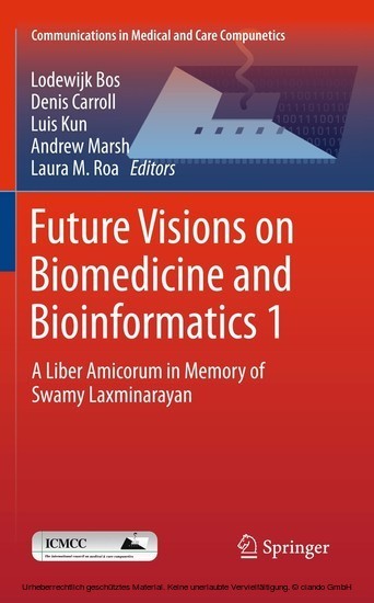 Future Visions on Biomedicine and Bioinformatics 1 main product photo