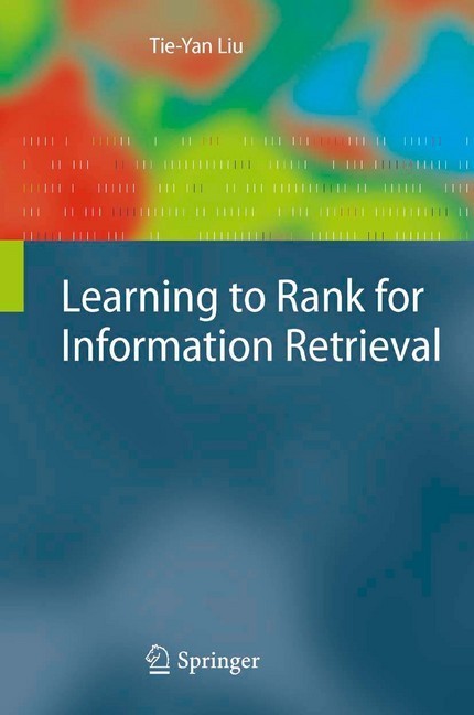 Learning to Rank for Information Retrieval main product photo
