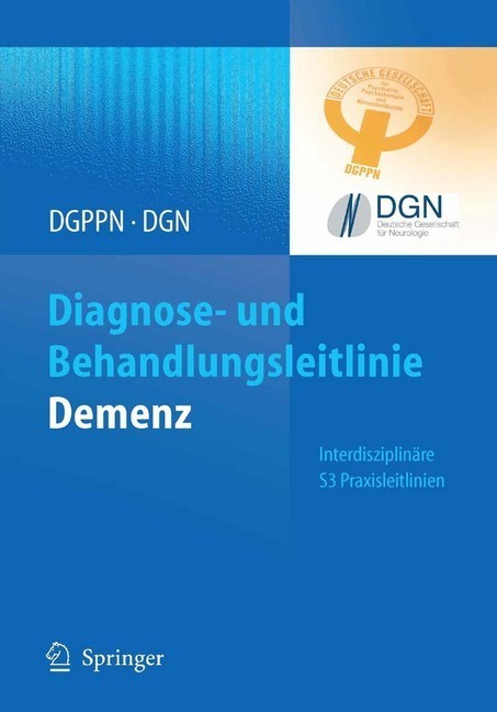 Diagnose- und Behandlungsleitlinie Demenz main product photo