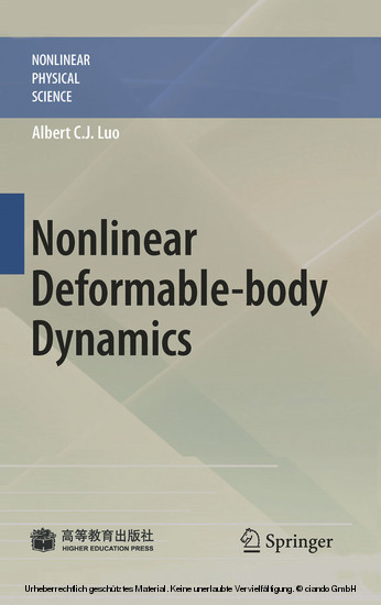 Nonlinear Deformable-body Dynamics main product photo