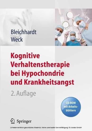 Kognitive Verhaltenstherapie bei Hypochondrie und Krankheitsangst main product photo