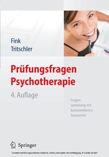Prüfungsfragen Psychotherapie main product photo