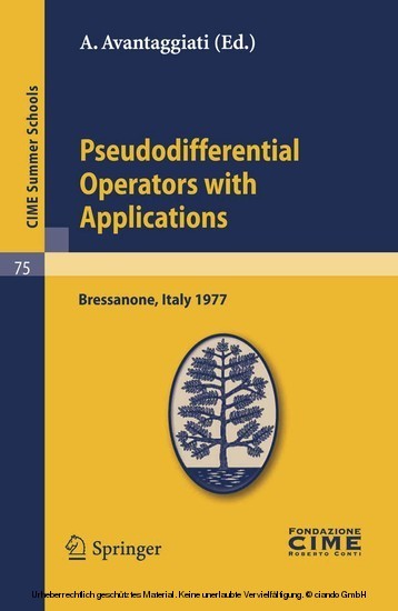 Pseudodifferential Operators with Applications main product photo