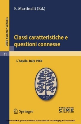 Classi caratteristiche e questioni connesse