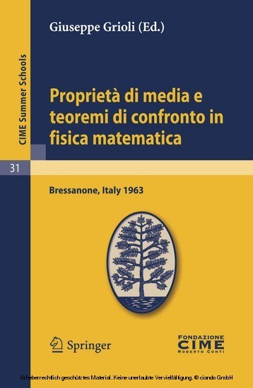 Proprietà di media e teoremi di confronto in fisica matematica main product photo