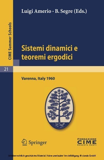 Sistemi dinamici e teoremi ergodici main product photo
