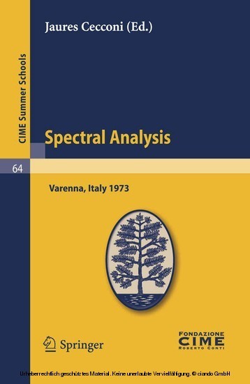 Spectral Analysis main product photo