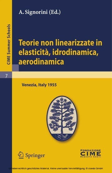 Teorie non linearizzate in elasticità, idrodinamica e aerodinamica main product photo