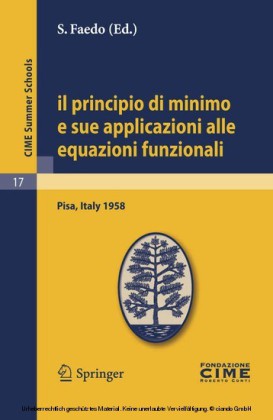 Il principio di minimo e sue applicazioni alle equazioni funzionali