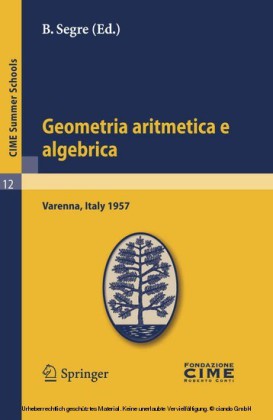 Geometria aritmetica e algebrica