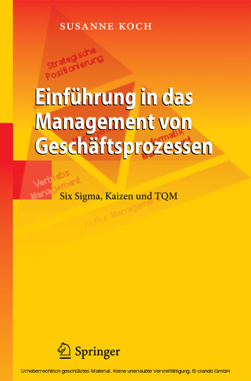 Einführung in das Management von Geschäftsprozessen main product photo
