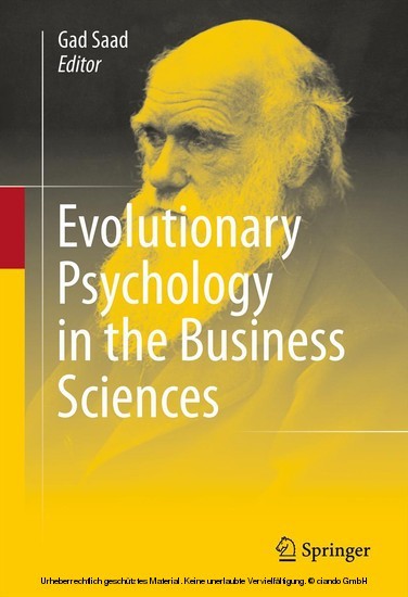 Evolutionary Psychology in the Business Sciences main product photo