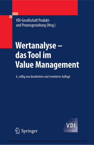 Wertanalyse - das Tool im Value Management main product photo
