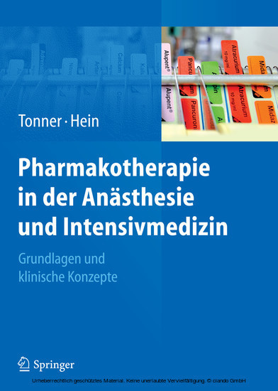 Pharmakotherapie in der Anästhesie und Intensivmedizin main product photo