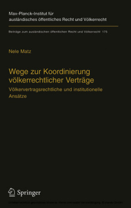 Wege zur Koordinierung völkerrechtlicher Verträge