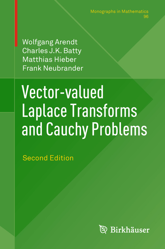 Vector-valued Laplace Transforms and Cauchy Problems main product photo
