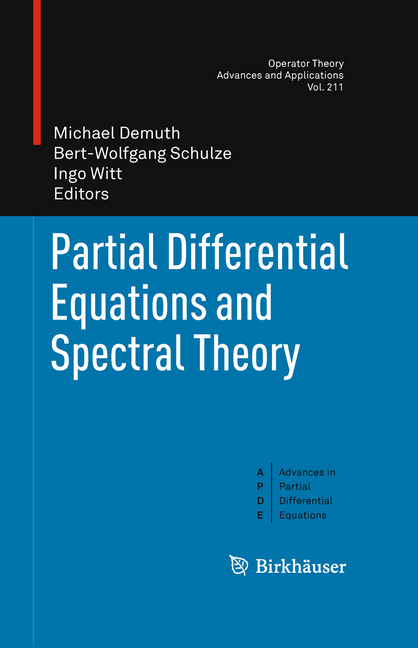 Partial Differential Equations and Spectral Theory main product photo