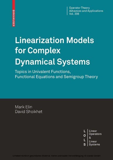 Linearization Models for Complex Dynamical Systems main product photo