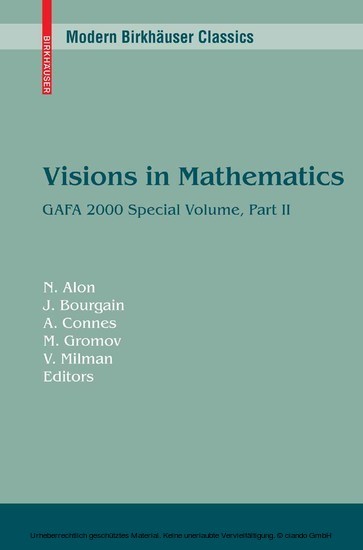 Visions in Mathematics main product photo