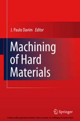 Machining of Hard Materials