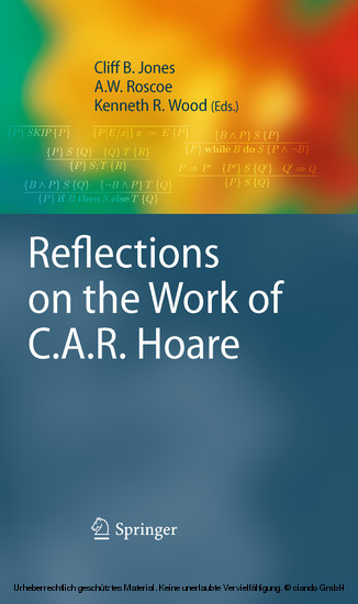 Reflections on the Work of C.A.R. Hoare main product photo