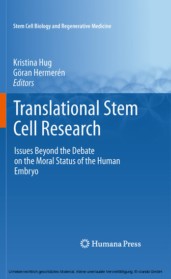 Translational Stem Cell Research main product photo