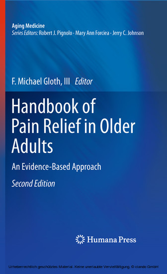 Handbook of Pain Relief in Older Adults main product photo