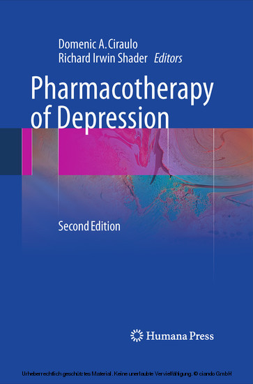 Pharmacotherapy of Depression main product photo