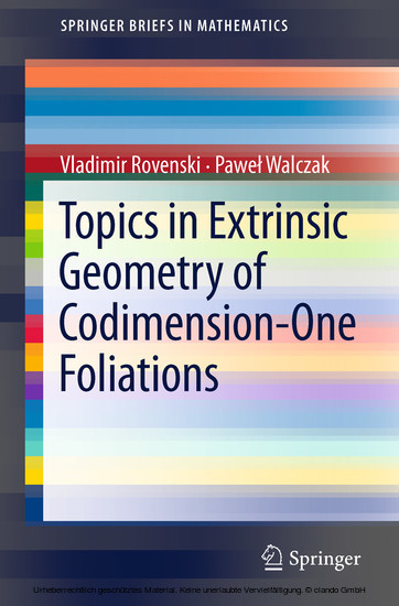 Topics in Extrinsic Geometry of Codimension-One Foliations main product photo