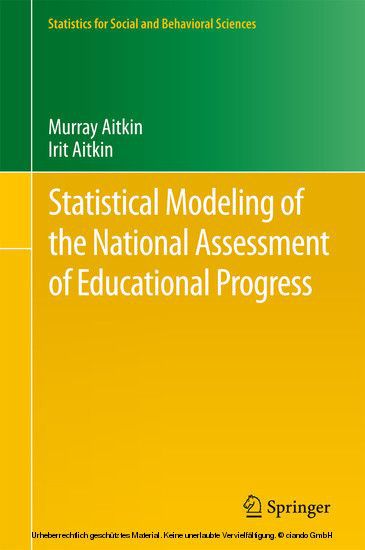 Statistical Modeling of the National Assessment of Educational Progress main product photo