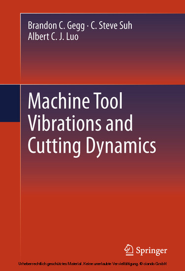 Machine Tool Vibrations and Cutting Dynamics main product photo