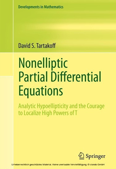 Nonelliptic Partial Differential Equations main product photo