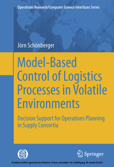 Model-Based Control of Logistics Processes in Volatile Environments main product photo