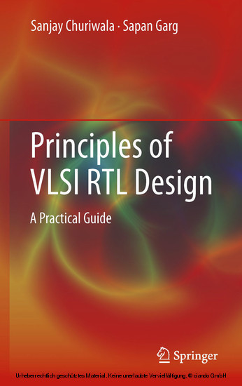 Principles of VLSI RTL Design main product photo