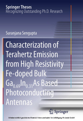 Characterization of Terahertz Emission from High Resistivity Fe-doped Bulk Ga0.69In0.31As Based Photoconducting Antennas