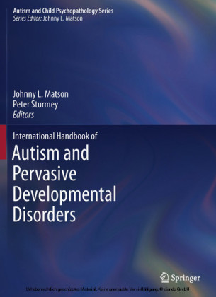 International Handbook of Autism and Pervasive Developmental Disorders
