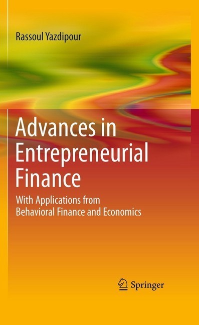 Advances in Entrepreneurial Finance main product photo