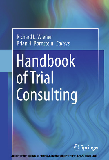 Handbook of Trial Consulting main product photo